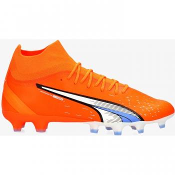 Botas de fútbol Puma Ultra Pro FG/AG, color naranja, para hombre, talla 44