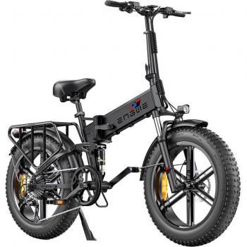 Bicicleta Eléctrica Plegable ENGWE ENGINE Pro 20''x4'' Neumáticos Anchos 750W Motor Sin Escobillas 48V 16Ah Batería 45 km/h Velocidad Má
