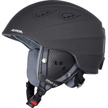 ALPINA A9085233 Cascos, Unisex Adulto, Negro