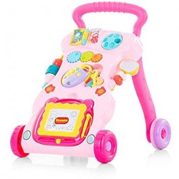 Andador Interactivo Primeros Pasos Funny Rosa Chipolino