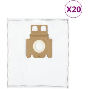 Bolsas de Aspiradora VidaXL para Miele K - 20 Unidades, compatibles con modelos Miele tipo G/H/N y otros