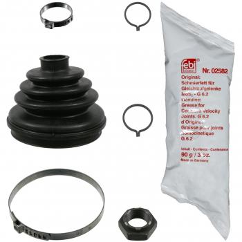 FEBI BILSTEIN Fuelle de junta homocinética 08300 - Juego de fuelles para árbol de transmisión, fabricado en material duradero, incluye abrazaderas y es compatible con diversas marcas y modelos de vehículos