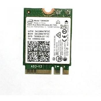 Intel Dual Band Wireless-AC 7265+BT M.2 WLAN/Bluetooth 867 Mbit/s Interno - Accesorio de Red