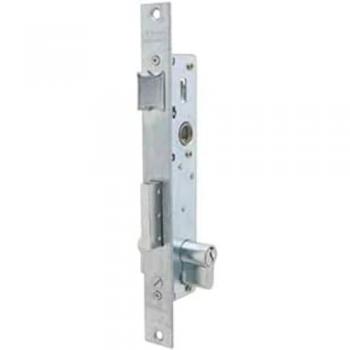Cerradura Monopunto TESA 421028AI Inoxidable Sin Cilindro para Perfiles Metálicos Entrada 20 mm