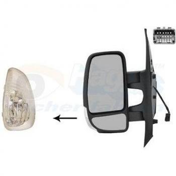 Espejo retrovisor VAN WEZEL 3799811, tipo de producto: espejo retrovisor, características: diseño específico para vehículos, ajuste manual o eléctrico (dependiendo del modelo), incluye soporte de montaje, acabado en negro, compatible con