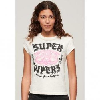 Superdry Camiseta De Manga Corta Embellished Poster Cap