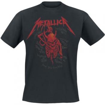 Metallica Skull Screaming Red 72 Seasons T-Shirt for Men - Black - S to 5XL