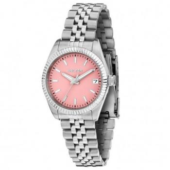 Reloj de Mujer Sector No Limits Analógico con Correa de Acero, Caja Rosa de 32 mm, Colección 240 - R3253240516