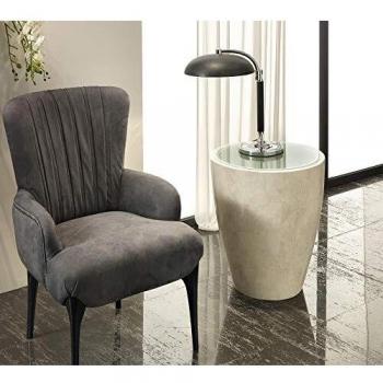 Mesa de Centro Bongo 50x50 en Vidrio Templado Transparente Beige