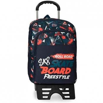 Roll Road, Mochila, 42 cm, 23.56 Liters, Multicolor