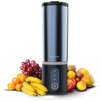 Robot de Cocina Cecotec Power Titanium Shake2Go 180W 600ml USB-C Sin BPA con 3 Programas Automáticos