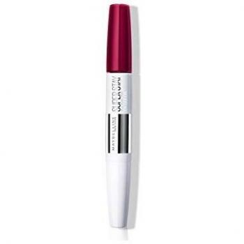 Maybelline New York - Superstay 24H, Pintalabios Mate de Larga Duración, Tono 830 Rich Ruby