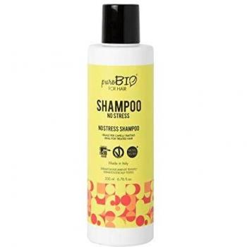 PuroBIO No Stress Revitalizing Shampoo for Treated and Stressed Hair, 200 ml