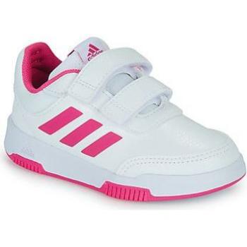 adidas Tensaur Hook and Loop Shoes Infant Girls White/Pink 9K unisex