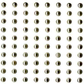Artemio autoadesiva. 20 Rotondo Perle 80/Pkg-Avorio