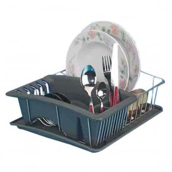 Metaltex AQUATEX-PLUS Escurreplatos con Bandeja Extraíble 35x30x11cm