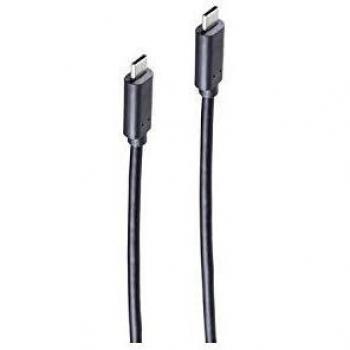 Cable USB 3.1 Shiverpeaks BASIC-S, conector C a conector C, longitud de 2 metros