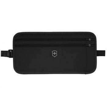 Victorinox Anti-Theft Travel Waist Bag - Slim Black Security Belt Bag 28 cm