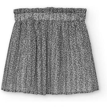 Boboli Falda de niña gasa plisada estampada AW24729075