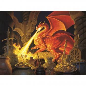 SunsOut 1000-Piece Puzzle - Smaug Dragon by Greg Hildebrandt