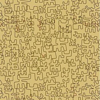 Equipo DRT 18970 Papel Pintado, con diseño toros, Natur