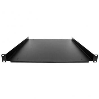 Estante 1U para Rack de 19 - Bandeja Voladiza Universal con Capacidad de Carga de 25kg y Profundidad de 20