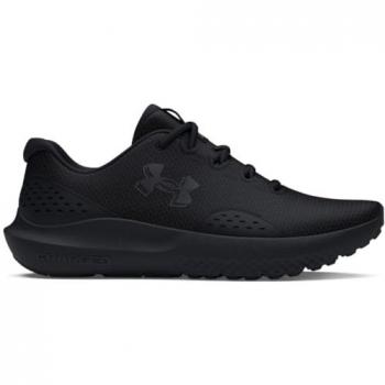 Under Armour Men's Charged Surge 4 Running Shoes - Black, Size UK 12