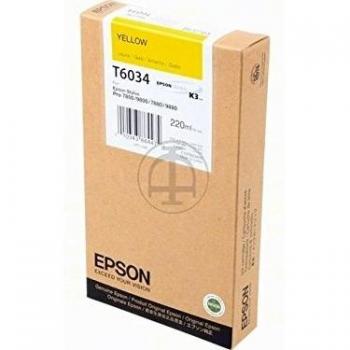 Epson C13T603400 Yellow Ink Cartridge