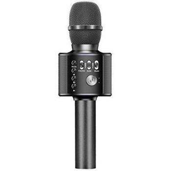 Dreamingbox Micrófono Karaoke Bluetooth, Regalos Niñas 4-15 Años Karaoke Infantil con Microfono 3-12 Años Juguetes Niño Regalos para Chicos de 4-16 Años Micrófono Inalámbrico Juguetes Populares Niño