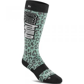 Thirtytwo Calcetines Merino para mujer, deportivos de nieve, color negro/gris, talla L-XL