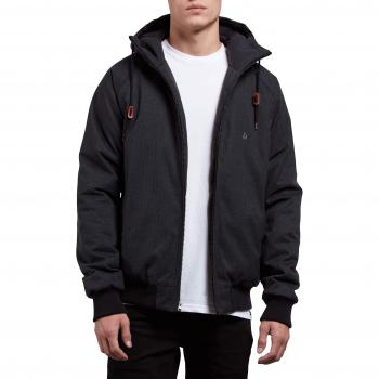 Volcom Hernan Coaster Chaqueta, Hombre, Negro, M