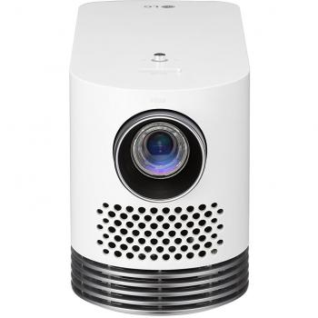 LG HF80JG - Proyector Láser Portátil Full HD 1080p, 2000 Lúmenes ANSI, Alto Contraste de 150.000:1, Pantalla Ajustable de 40 a 120 Pulgadas y Vida Útil de la Lámpara hasta 15 años