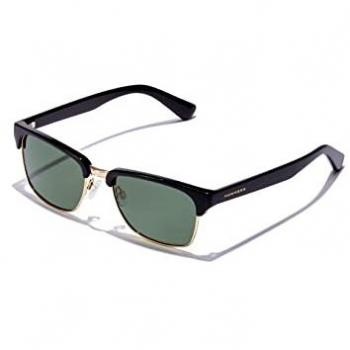 HAWKERS Classic Valmont Gafas de Sol Polarizadas Verdes y Negras para Hombre y Mujer