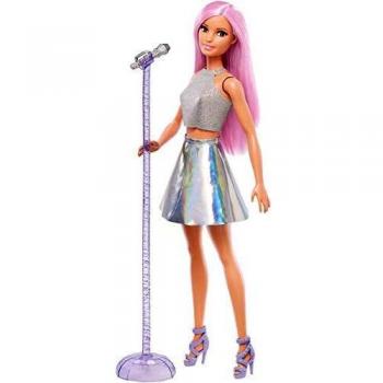 Barbie Quiero Ser Cantante, muñeca con accesorios