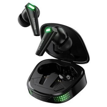 Onikuma T308 Wireless Noise Cancelling Gaming Headphones with Microphone - Black
