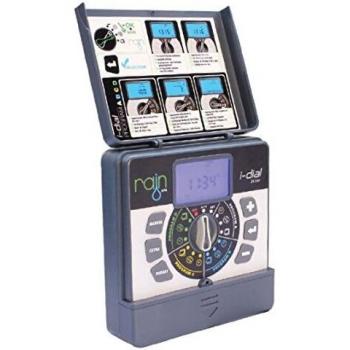 Centralina de Riego Interna i-Dial 4 Estaciones 24 VAC Grís