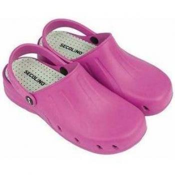 Zueco Secolino Fucsia Talla 41 - Cómodo calzado para el trabajo y el día a día