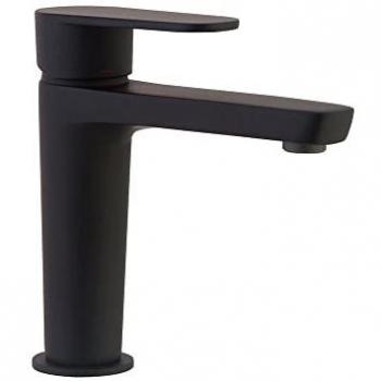 Grifo Monomando de Lavabo Alexia S2 Negro Mate con Sistema de Ahorro de Agua