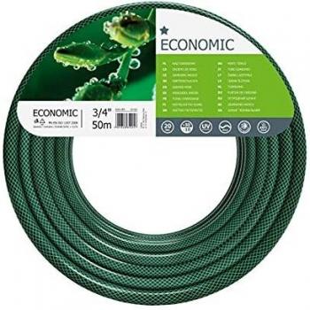 Cellfact 10-022 Economic - Manguera de jardín, color verde, 3/4, 50 m