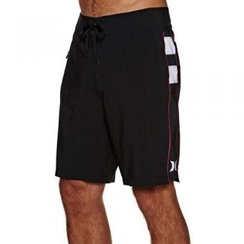 Hurley Board Shorts - Hurley Phantom JJF 4 Elite Board Shorts - Black/ Gym Red