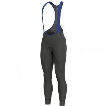 Culote Largo Alé Klimatik K-Tour Negro Mate Azul XXL