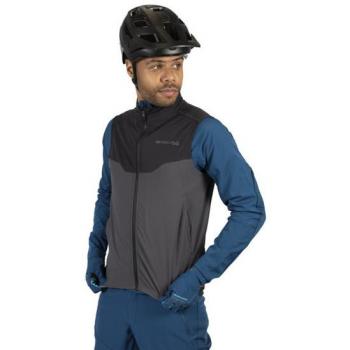 Chaleco cortavientos Endura MT500 Spray ciclismo negro XL