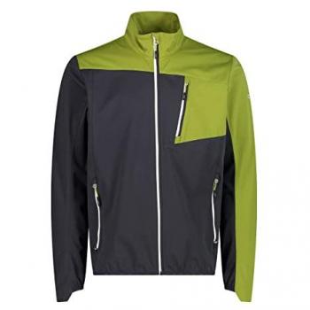CMP Men's Extralight Softshell Jacket, Size 52, Anthracite Gray