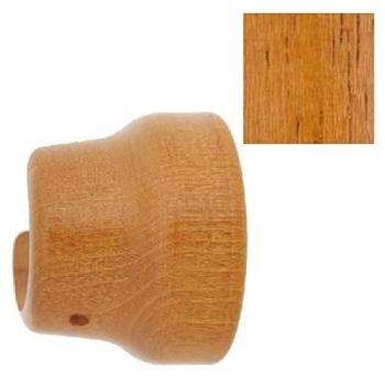 Riel Chyc 5430572 Soporte Madera Liso Lateral 20x 35 mm. Teca