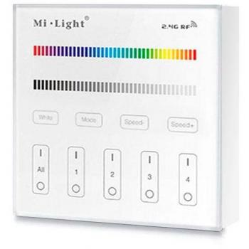 LEDBOX Mando 4 zonas RGB/RGBW táctil B3