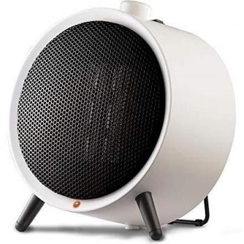 Honeywell HCE200WE4 Calefactor cerámico redondo 1500 W, color blanco, 900 W