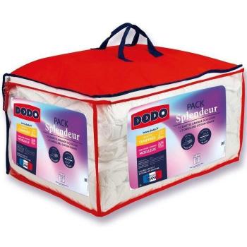 Relleno Nórdico DODO Splendor Blanco 220 x 240 cm, Enchimento 100% Poliéster FCS 300 g/m², incluye 2 almohadas de 60 x 60 cm