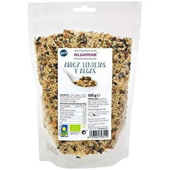 ALGAMAR ARROZ, LENTEJAS Y Algas 500 G Eco, No aplicable