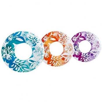 Circular hinchable flores 91 cm.