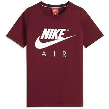 Nike NK AIR TOP SS C and S Camiseta, Niño, Team Red/White, L